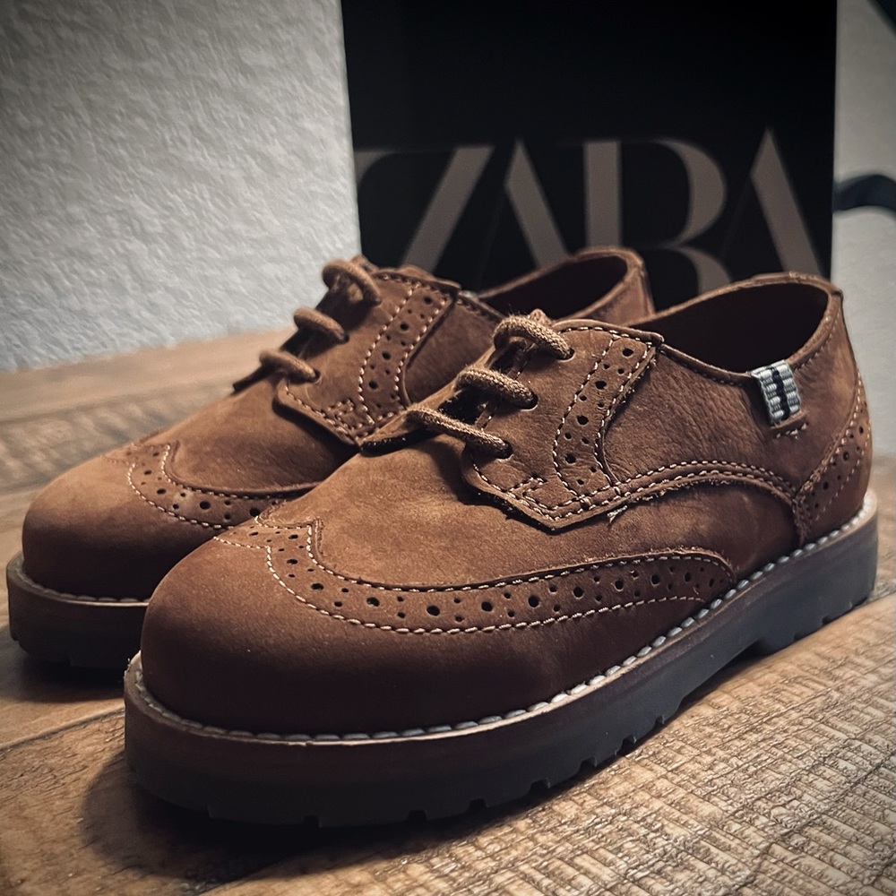 Zara Kids Derby Dress Shoes